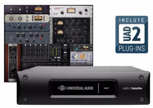 Universal Audio Uad-2 Satellite Quad Core Usb 3
