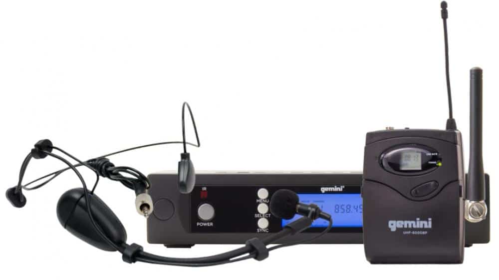 Gemini Uhf-6100hl, Sistema Inalambrico De Cintillo Uhf