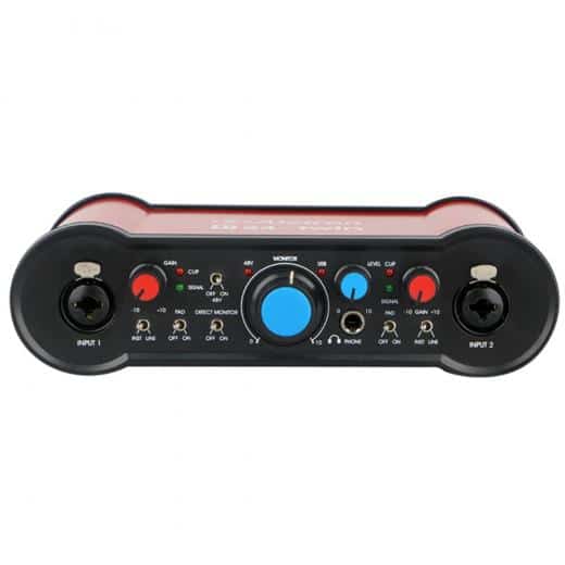 Alctron U24twin Interfaz De Audio Usb 2x2