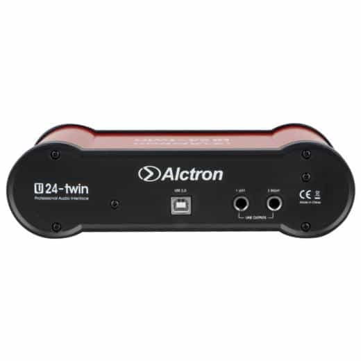 Alctron U24twin Interfaz De Audio Usb 2x2