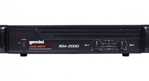 Gemini Xga-2000 Amplificador De Potencia